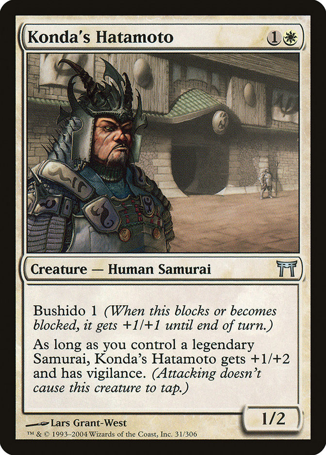 Konda's Hatamoto front