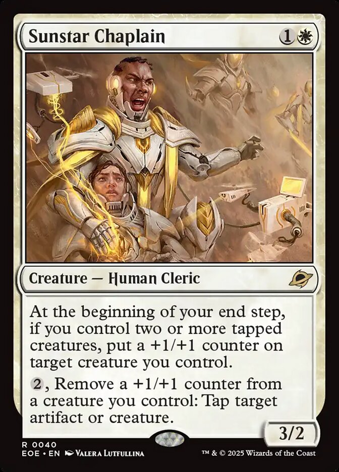 Sunstar Chaplain front