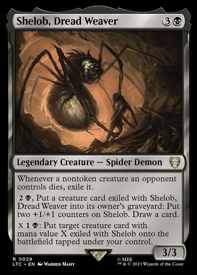 Shelob, Dread Weaver front