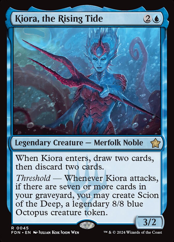 Kiora, the Rising Tide front