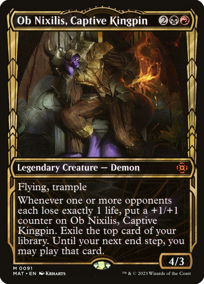 Ob Nixilis, Captive Kingpin front