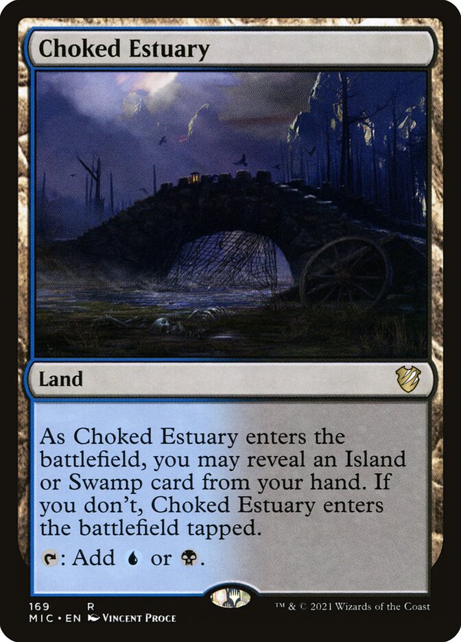 Choked Estuary front