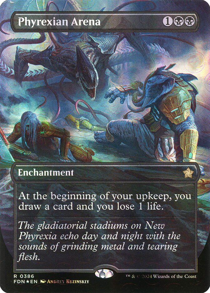 Phyrexian Arena front