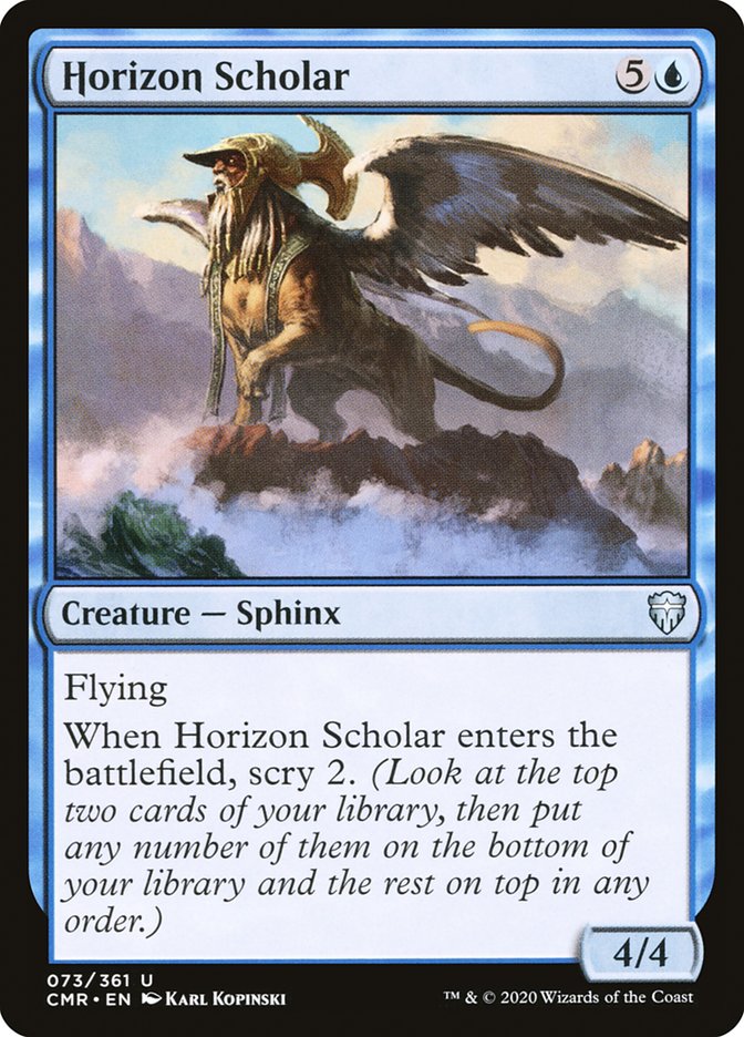 Horizon Scholar front