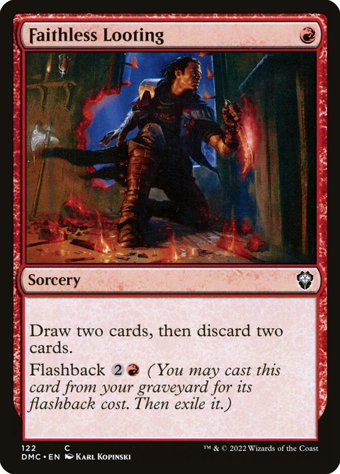 Faithless Looting front