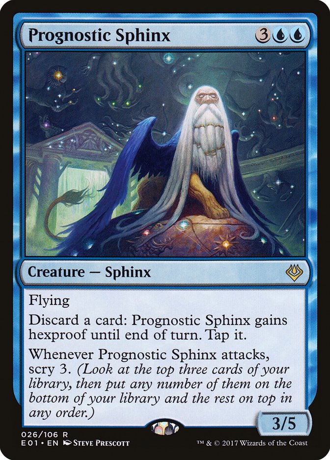 Prognostic Sphinx front