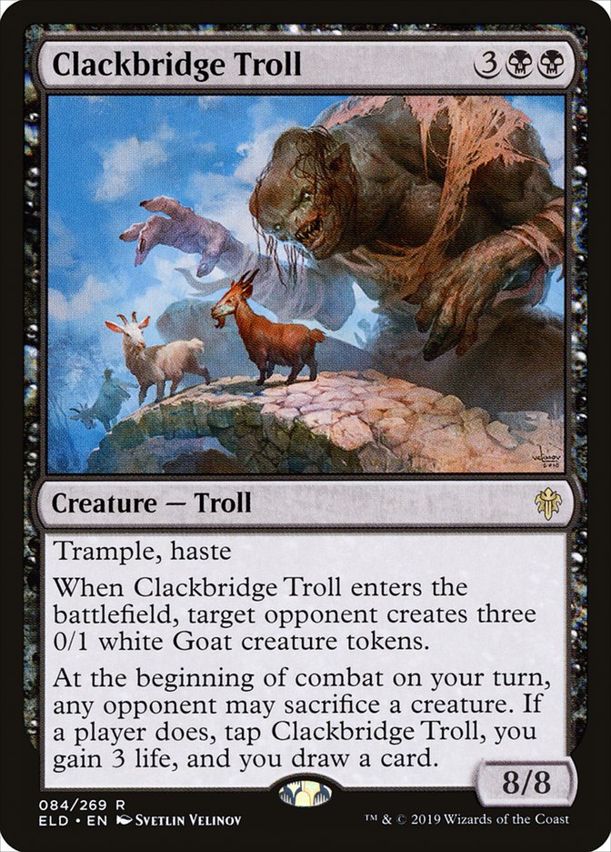 Clackbridge Troll front