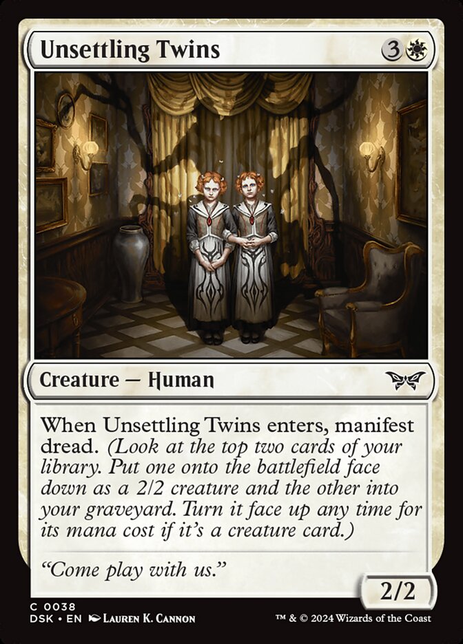 Unsettling Twins front