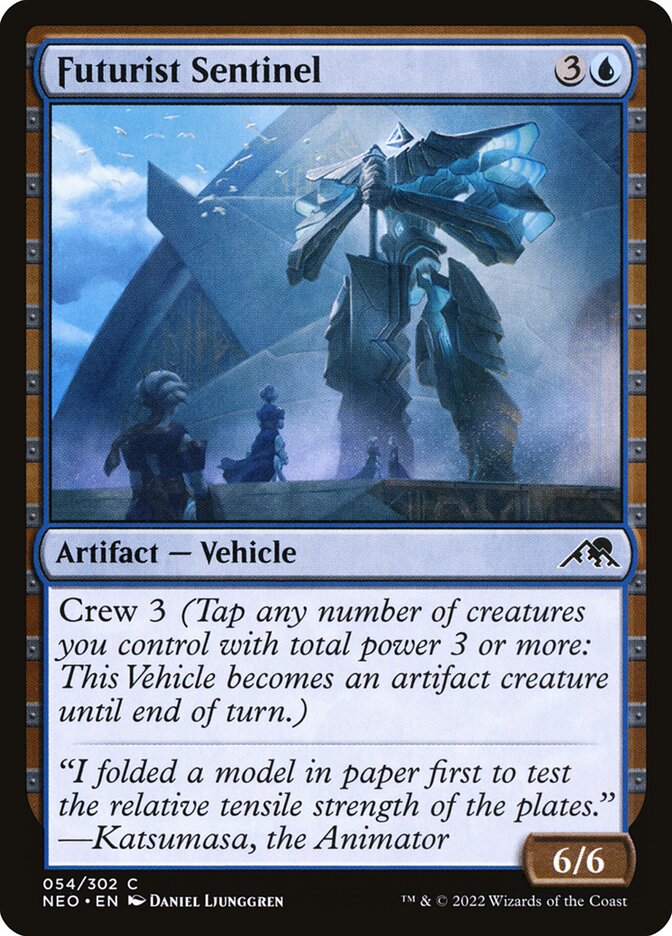 Futurist Sentinel front