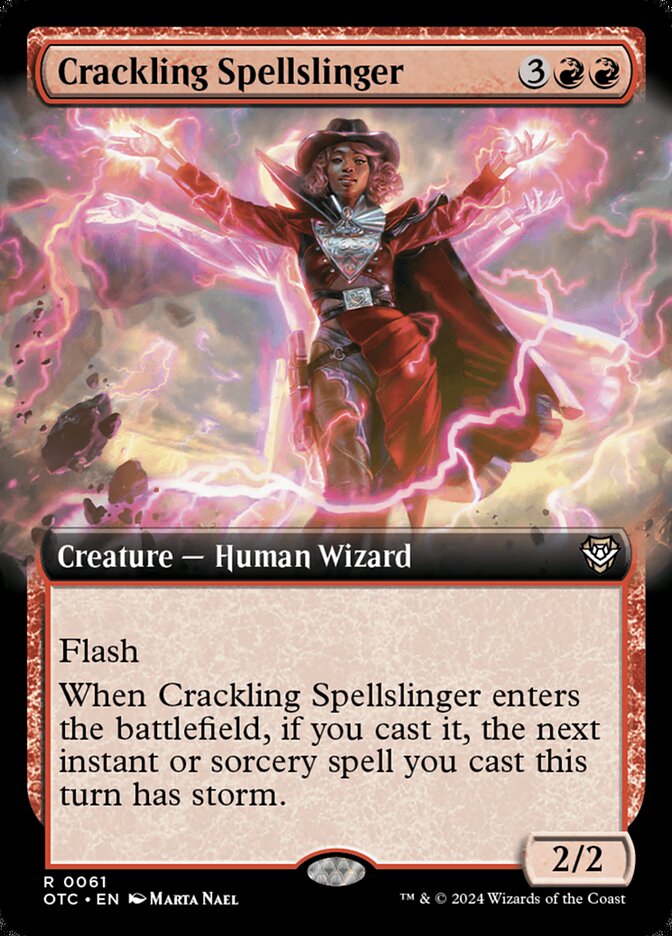 Crackling Spellslinger front