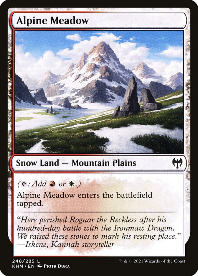 Alpine Meadow front