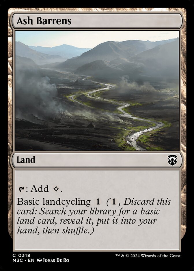Ash Barrens front