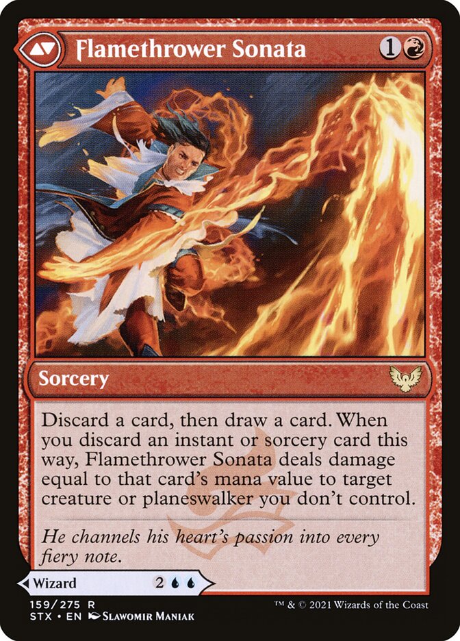 Torrent Sculptor // Flamethrower Sonata back
