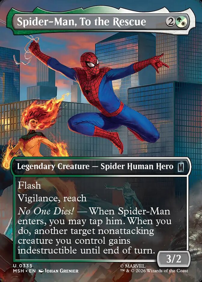 Spider-Man, To the Rescue front