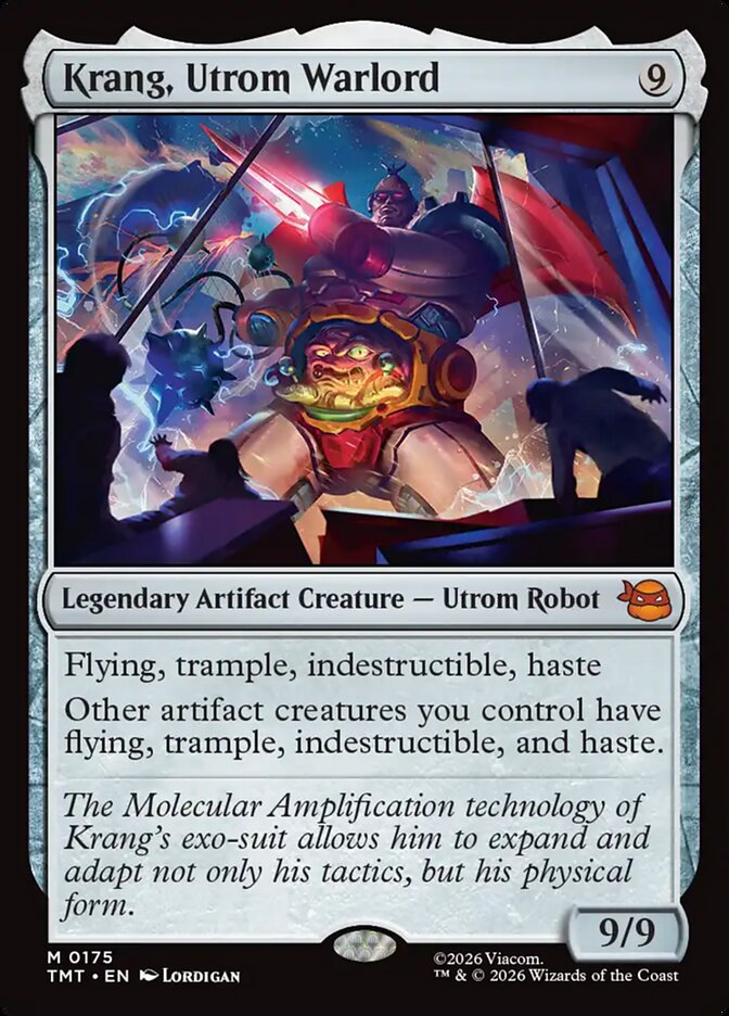 Krang, Utrom Warlord front