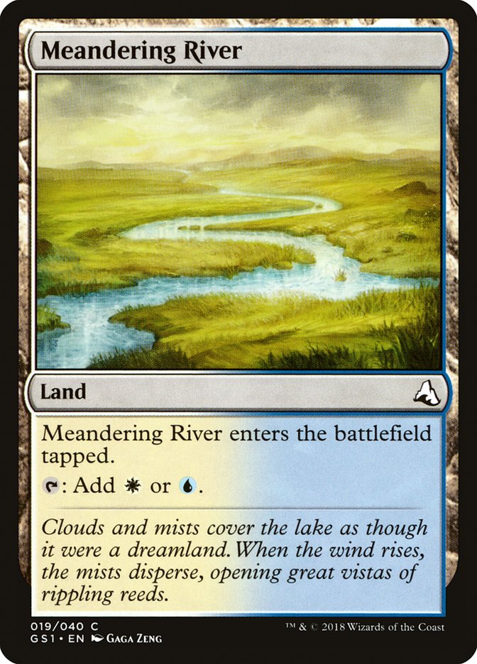 Meandering River front