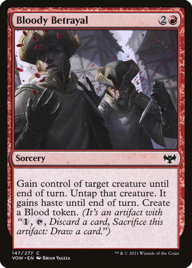 Bloody Betrayal front