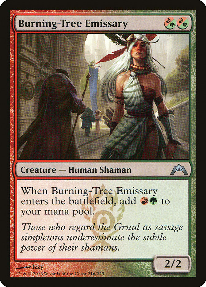 Burning-Tree Emissary front