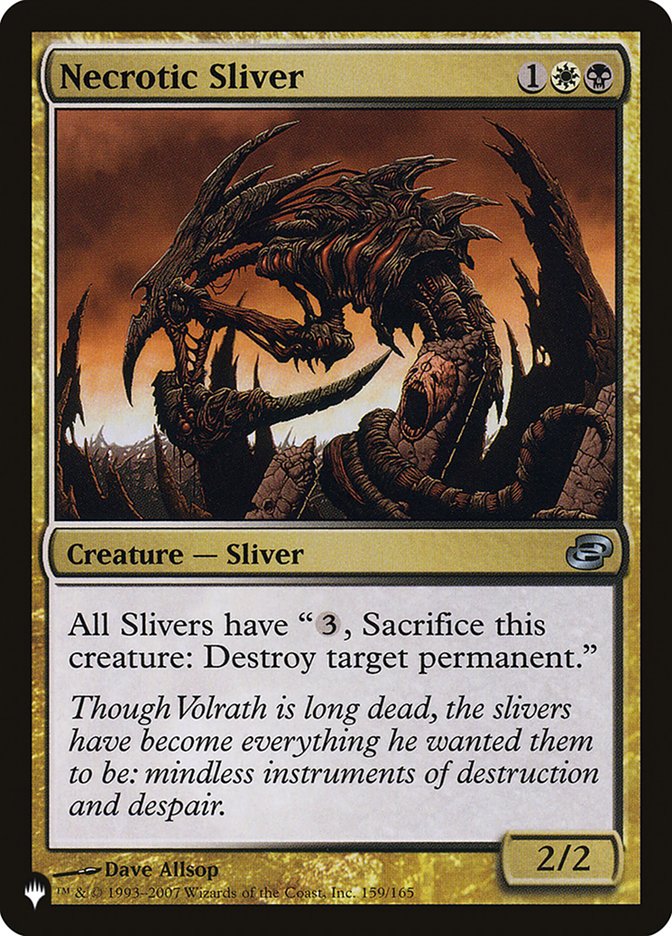 Necrotic Sliver front