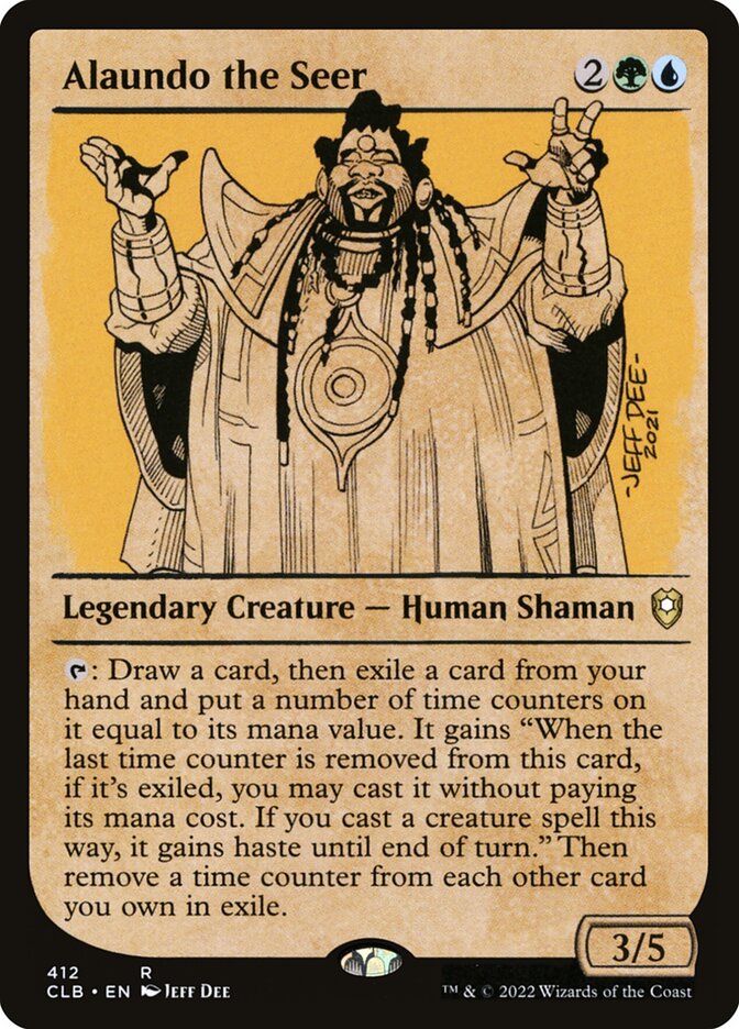 Alaundo the Seer front