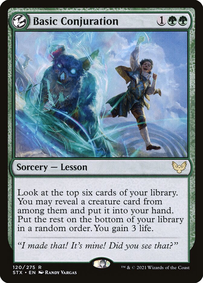 Basic Conjuration front