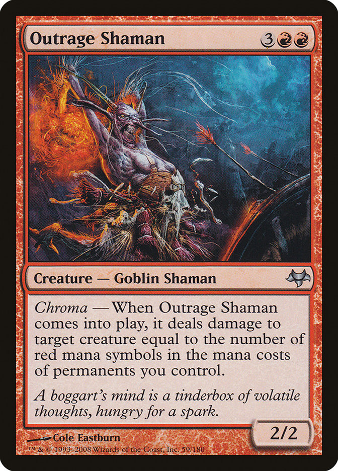 Outrage Shaman front