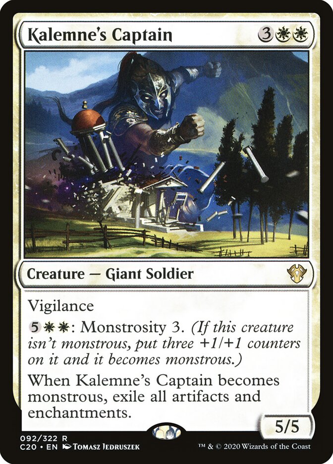 Kalemne's Captain front