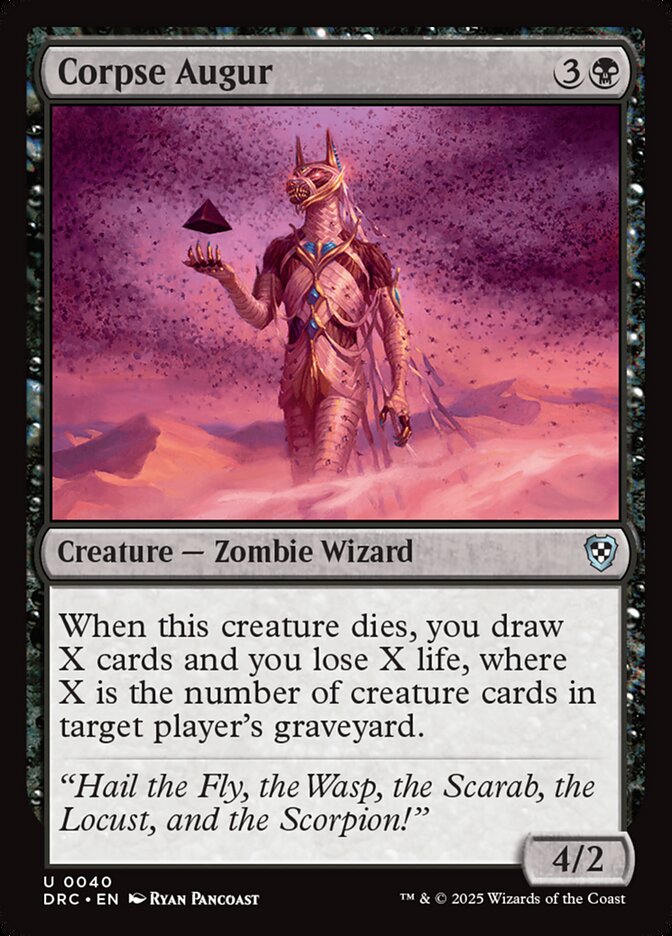 Corpse Augur front