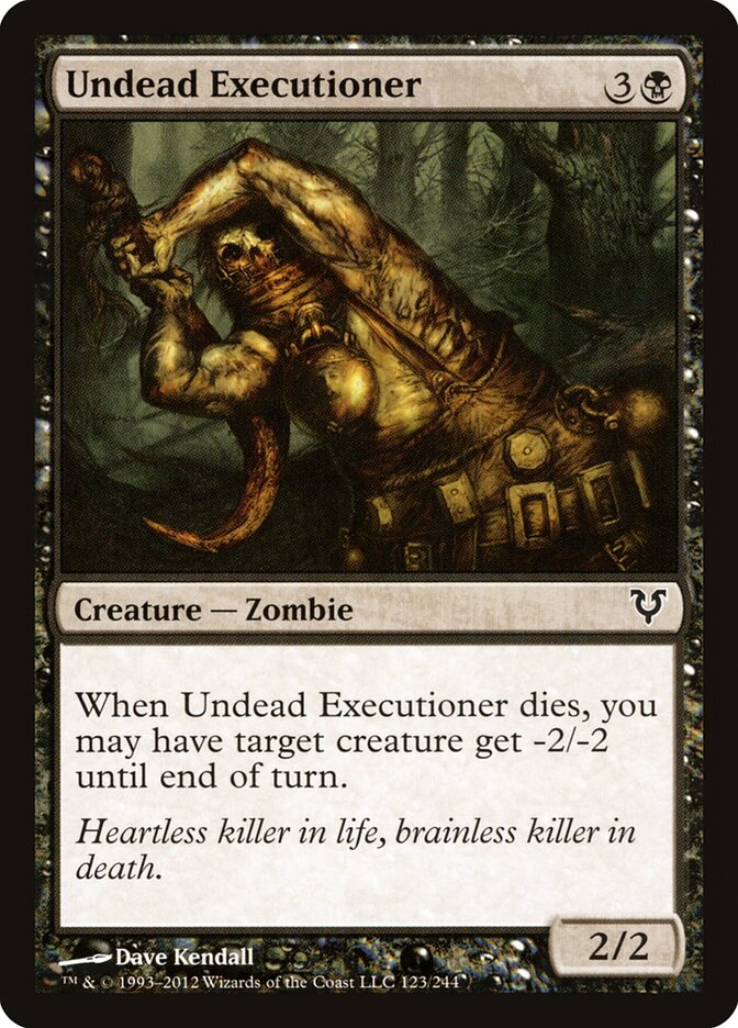 Undead Executioner front