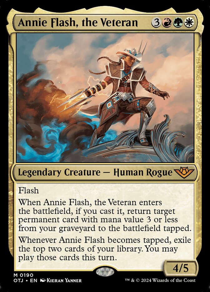 Annie Flash, the Veteran front