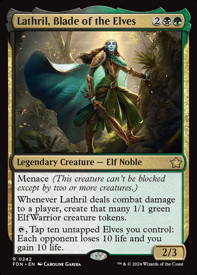 Lathril, Blade of the Elves front