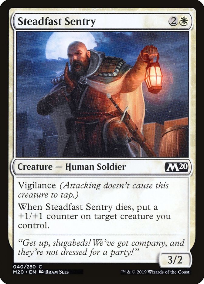 Steadfast Sentry front