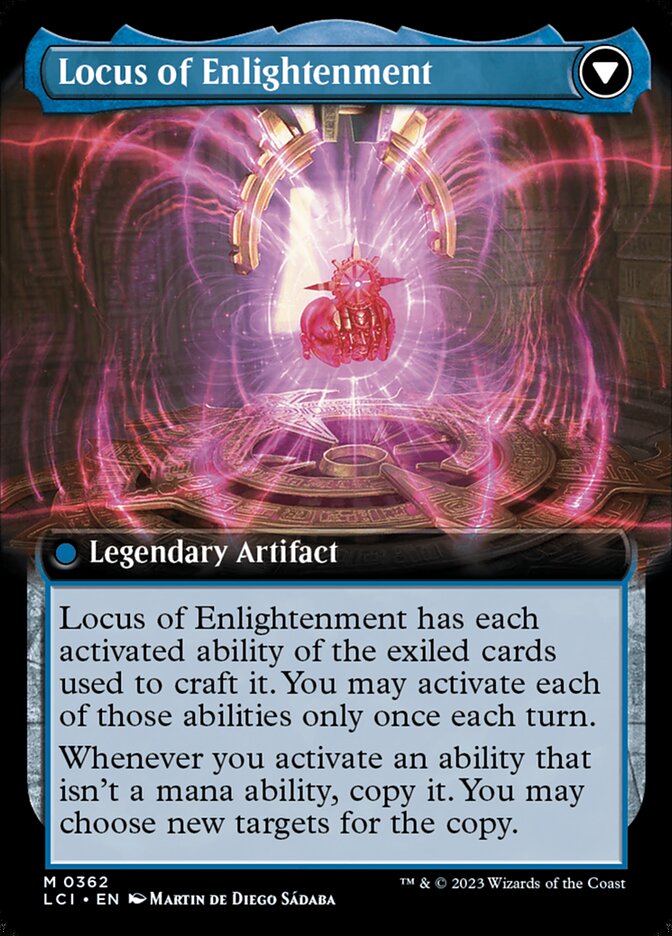 The Enigma Jewel // Locus of Enlightenment back