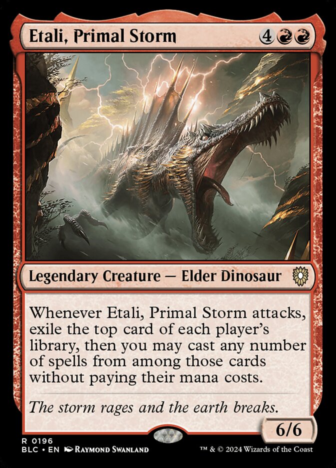 Etali, Primal Storm front