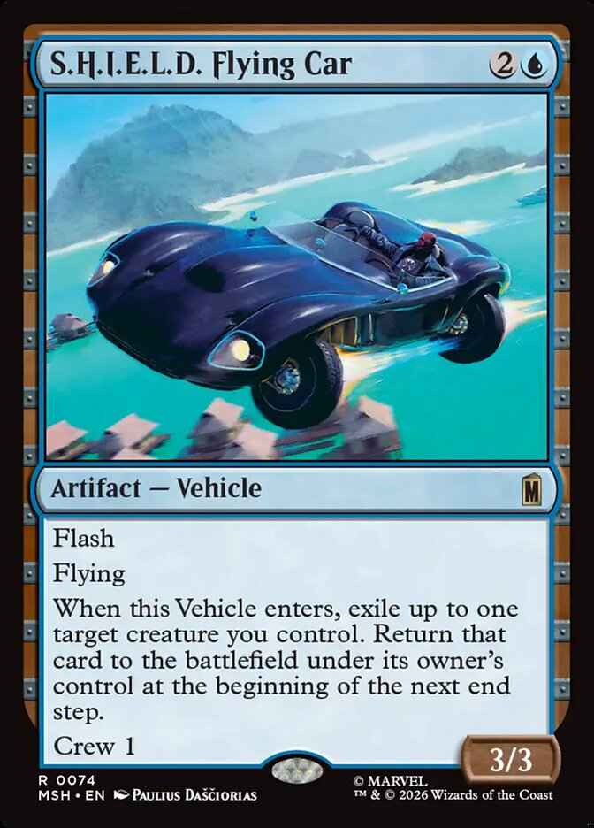 S.H.I.E.L.D. Flying Car
