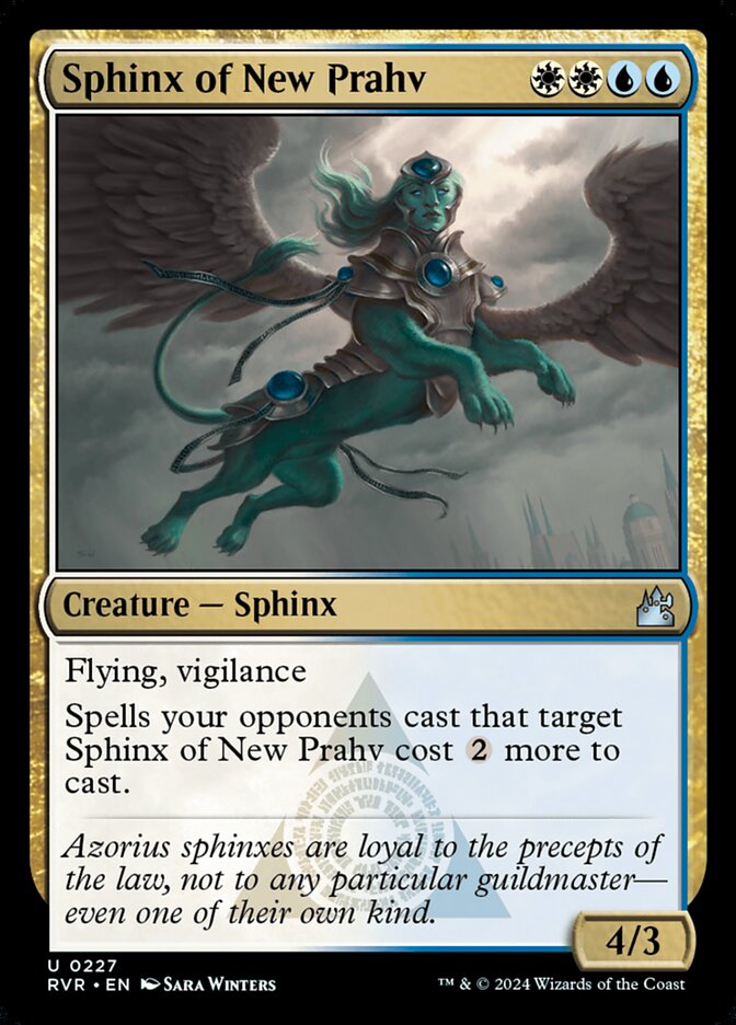 Sphinx of New Prahv front