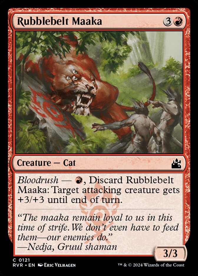 Rubblebelt Maaka front