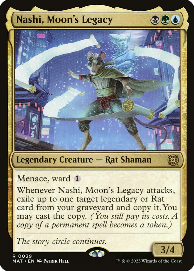 Nashi, Moon's Legacy front