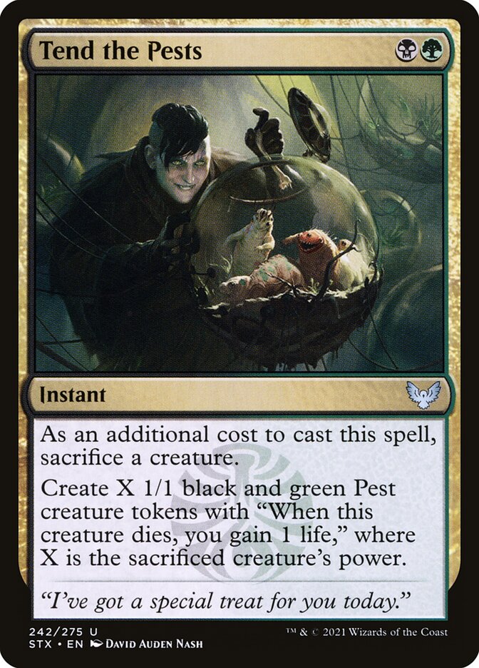 Tend the Pests front