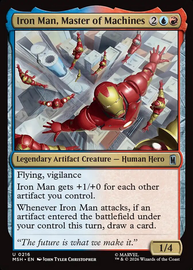 Iron Man, Master of Machines front