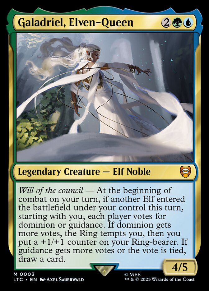 Galadriel, Elven-Queen front