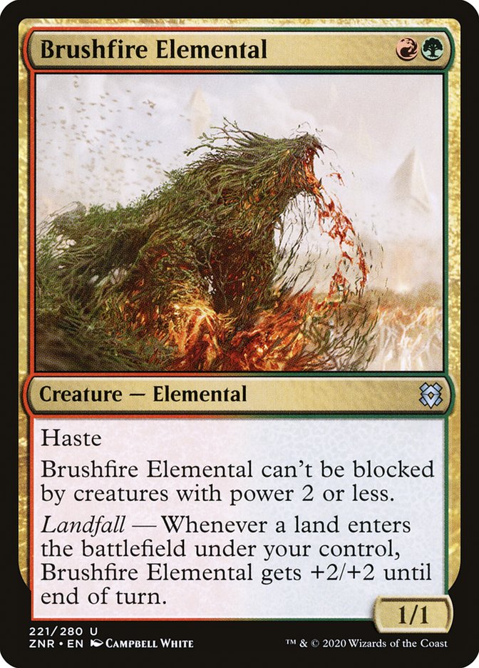 Brushfire Elemental front