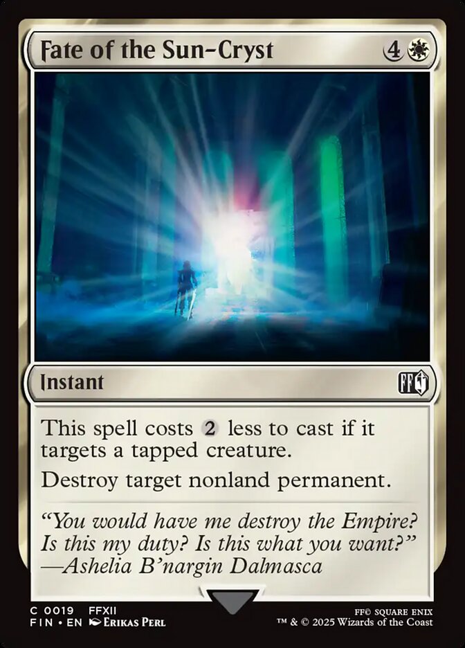 Fate of the Sun-Cryst front