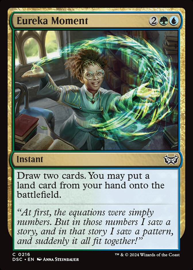 Eureka Moment front