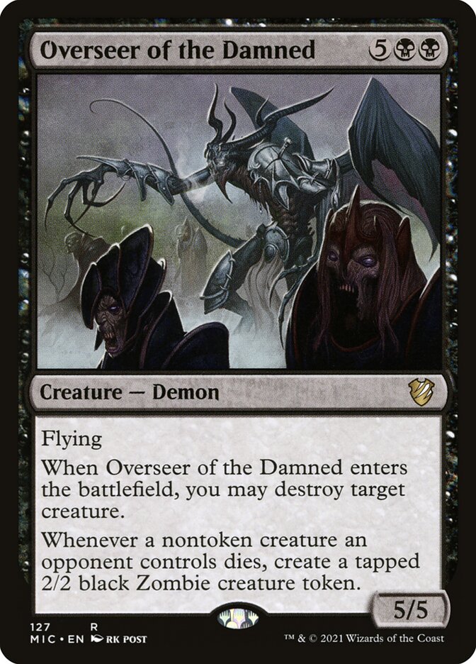 Overseer of the Damned front