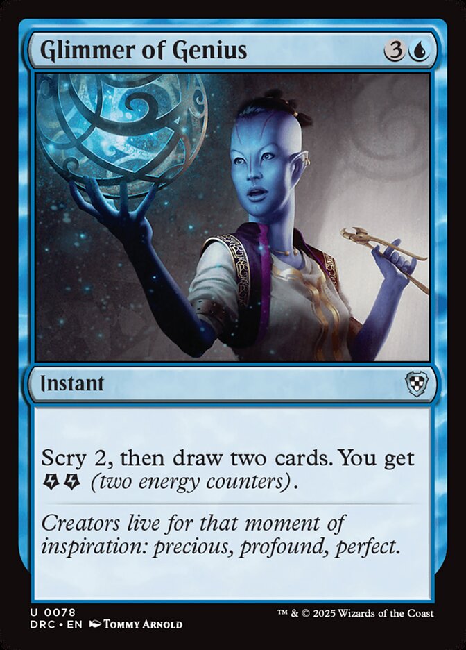 Glimmer of Genius front