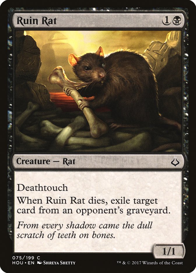 Ruin Rat front