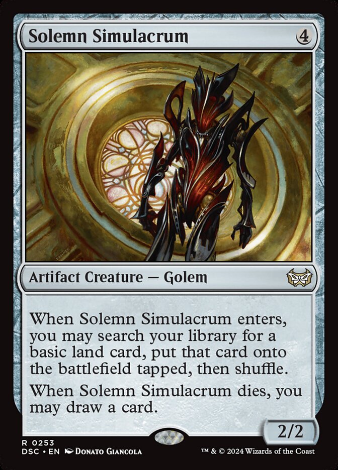 Solemn Simulacrum front