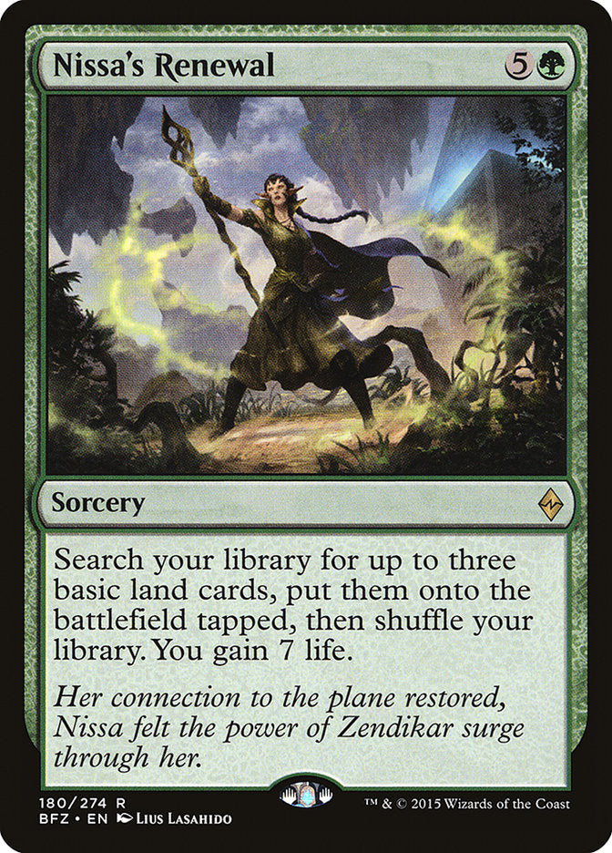 Nissa's Renewal front