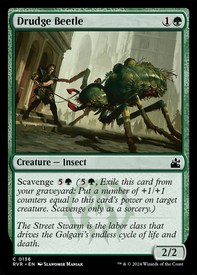 Drudge Beetle front
